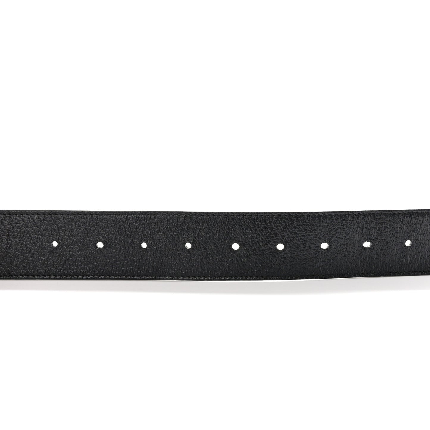 Textured Dollar Calfskin Double G 40mm Belt 90 36 Black