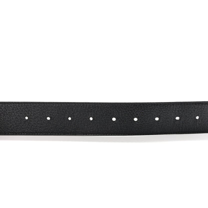 Gucci Textured Dollar Calfskin Double G 40mm Belt 90 36 Black 6 of 8