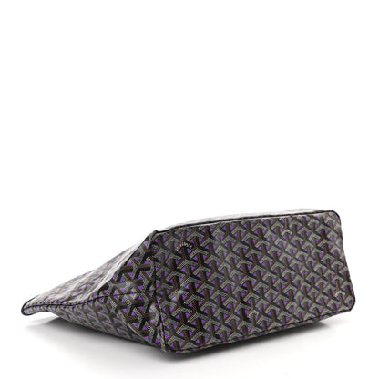 Goyard Goyardine Saint Louis Claire Voie PM Black Violet 5 of 11