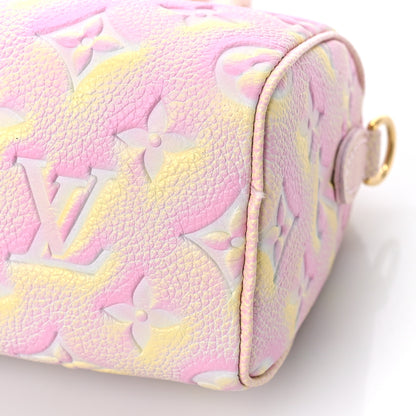 Louis Vuitton Empreinte Monogram Summer Stardust Nano Speedy Pink 8 of 10