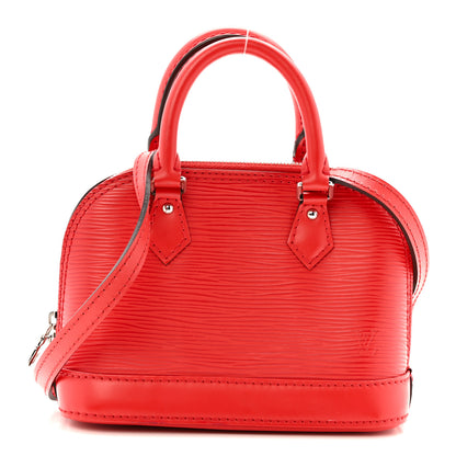 Louis Vuitton Epi Nano Alma Coquelicot 1 of 10
