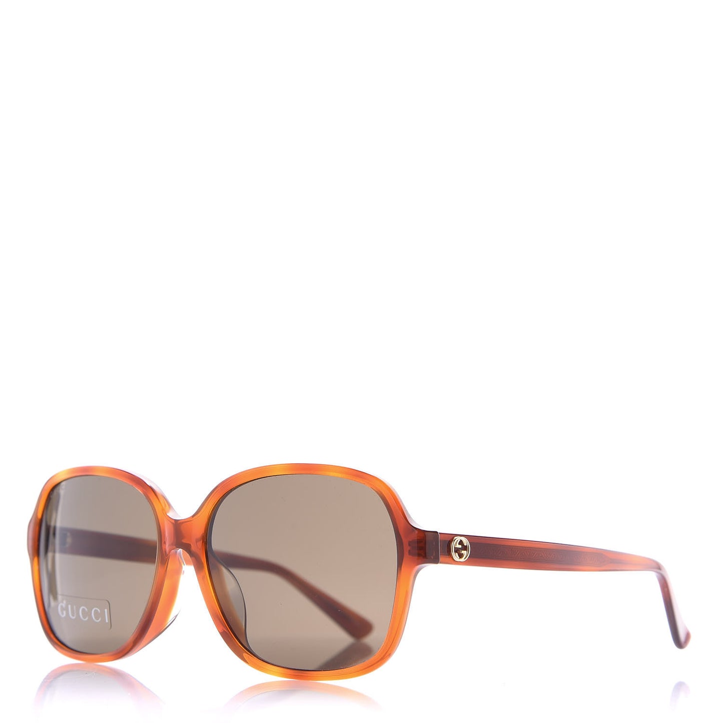 Acetate Square Frame Sunglasses GG 3834/F/S Tortoise