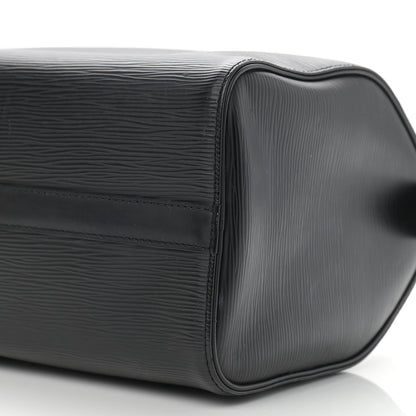 Louis Vuitton Epi Speedy 25 Black 9 of 13