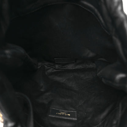 Saint Laurent Lambskin Matelasse Monogram Medium Jamie 4.3 Pochon Black 6 of 12