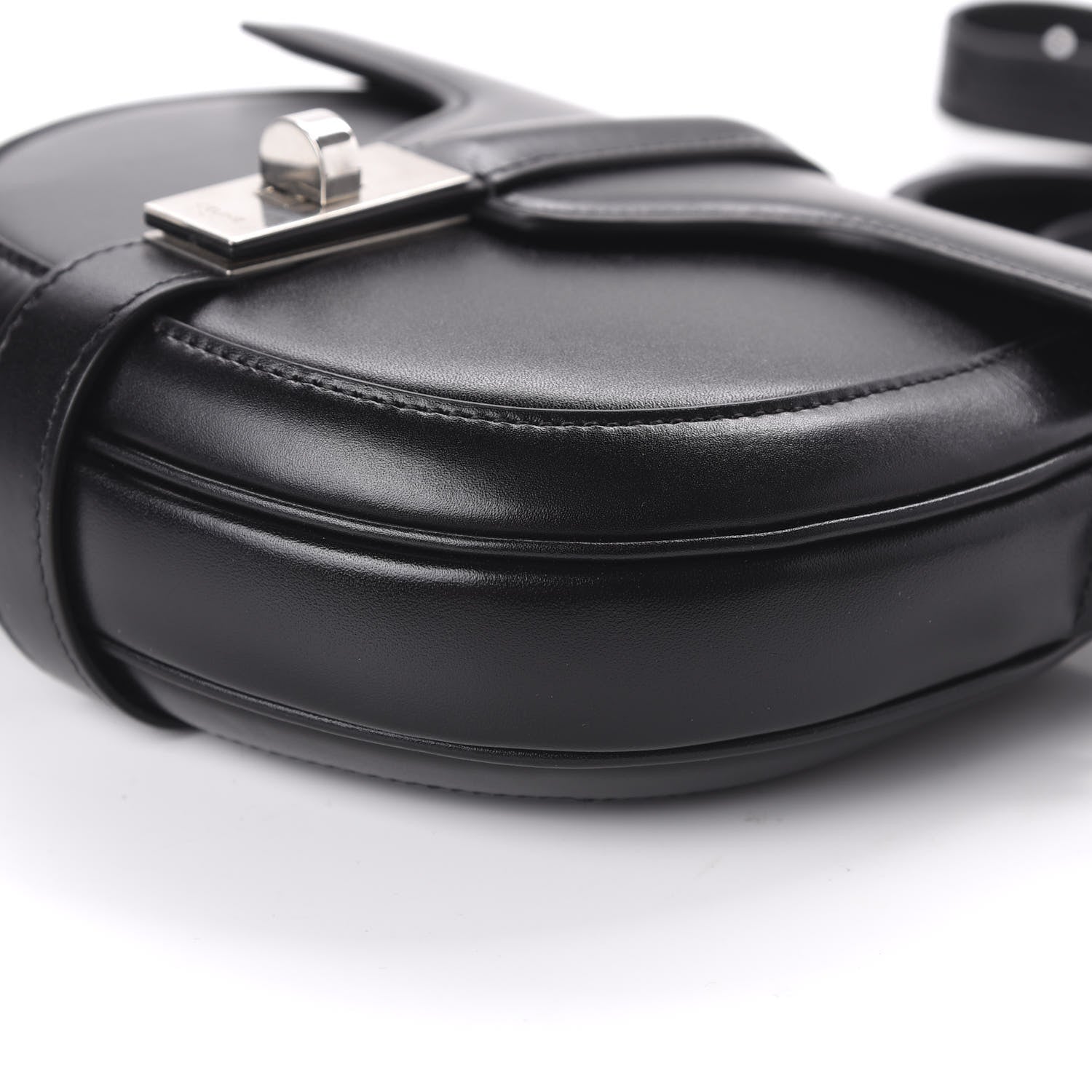 Celine Satinated Calfskin Besace Small 16 Black 7 of 9