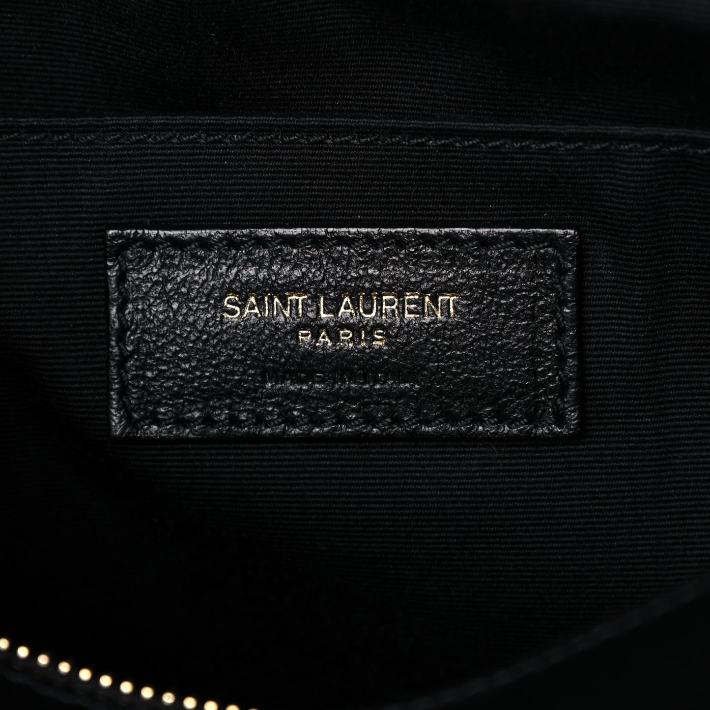 Calfskin Matelasse Monogram Lou Camera Bag Black