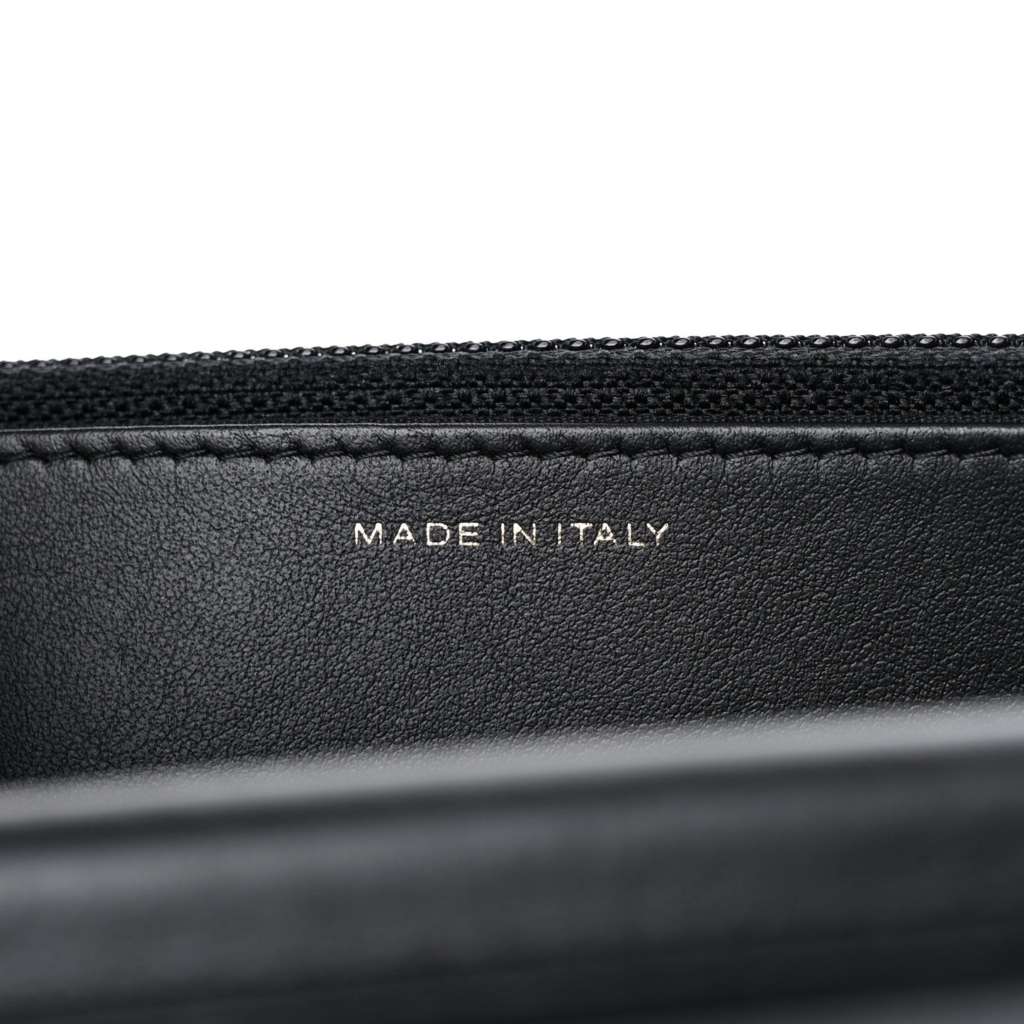 Caviar Quilted Boy Wallet On Chain WOC Black