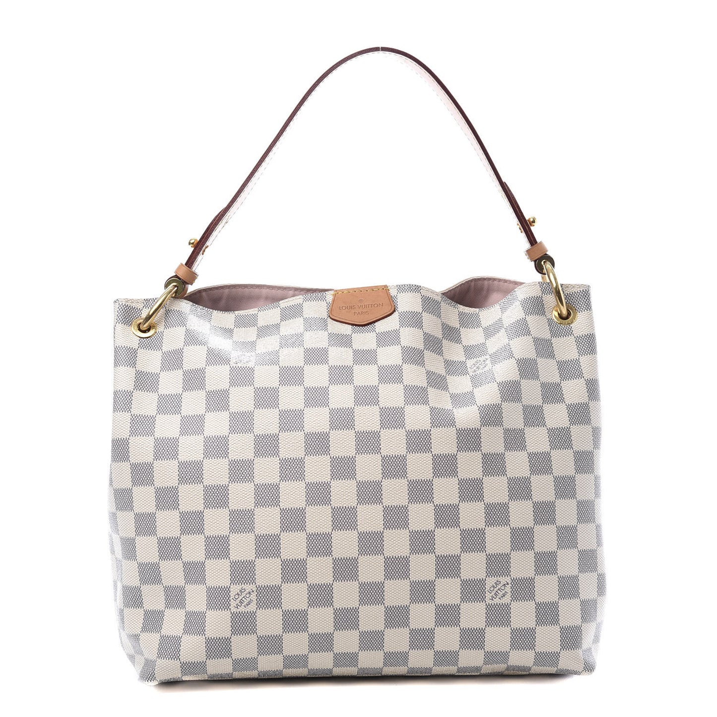 Damier Azur Graceful PM Rose Ballerine