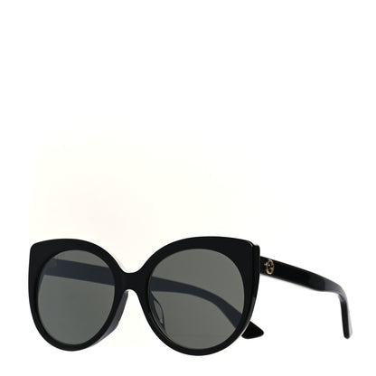 Gucci Cat Eye Sunglasses GG 0325S Black 1 of 6