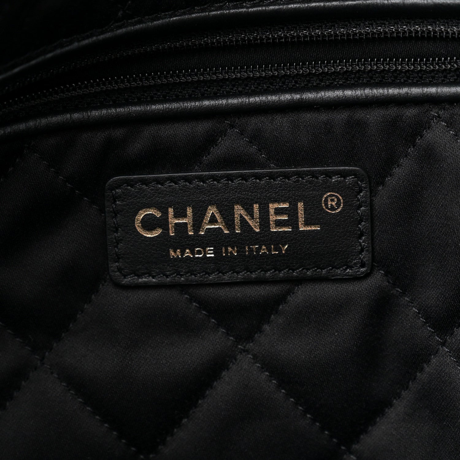 Chanel Shiny Calfskin Quilted Small Chanel 22 Black 7 of 11