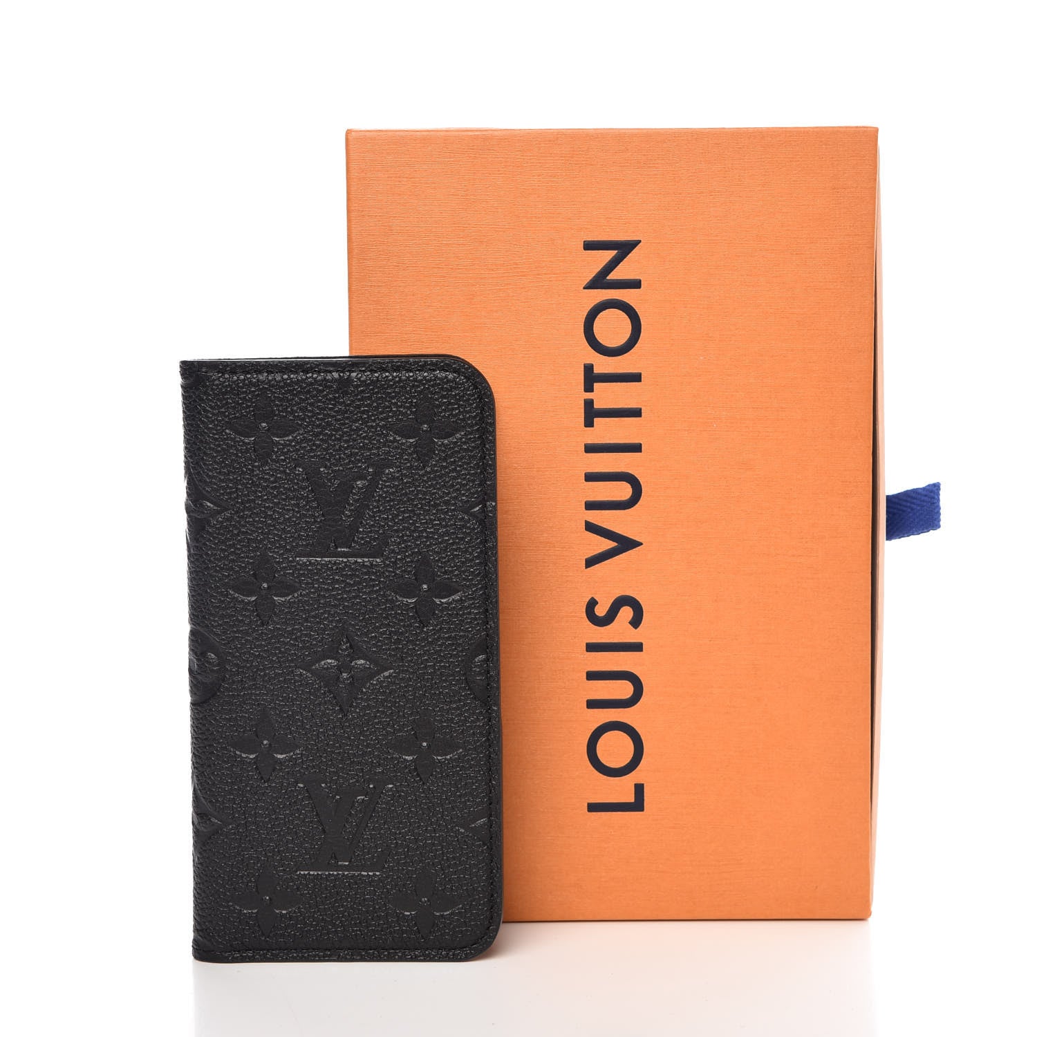 Louis Vuitton Empreinte iPhone X/XS Folio Case Black 8 of 8