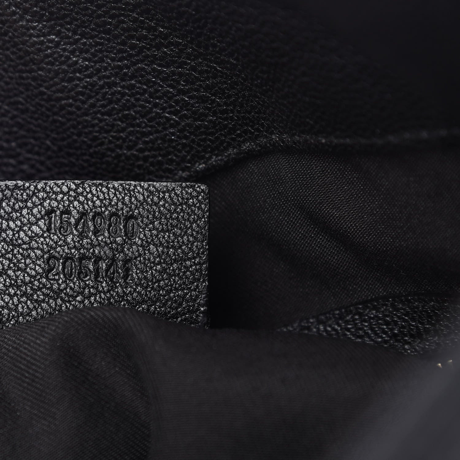 Gucci Goatskin Capri Chain Tote Black 9 of 10