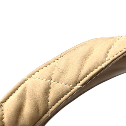 Saint Laurent Nubuck Suede Quilted Maxi Icare Shopping Tote Beige 14 of 14