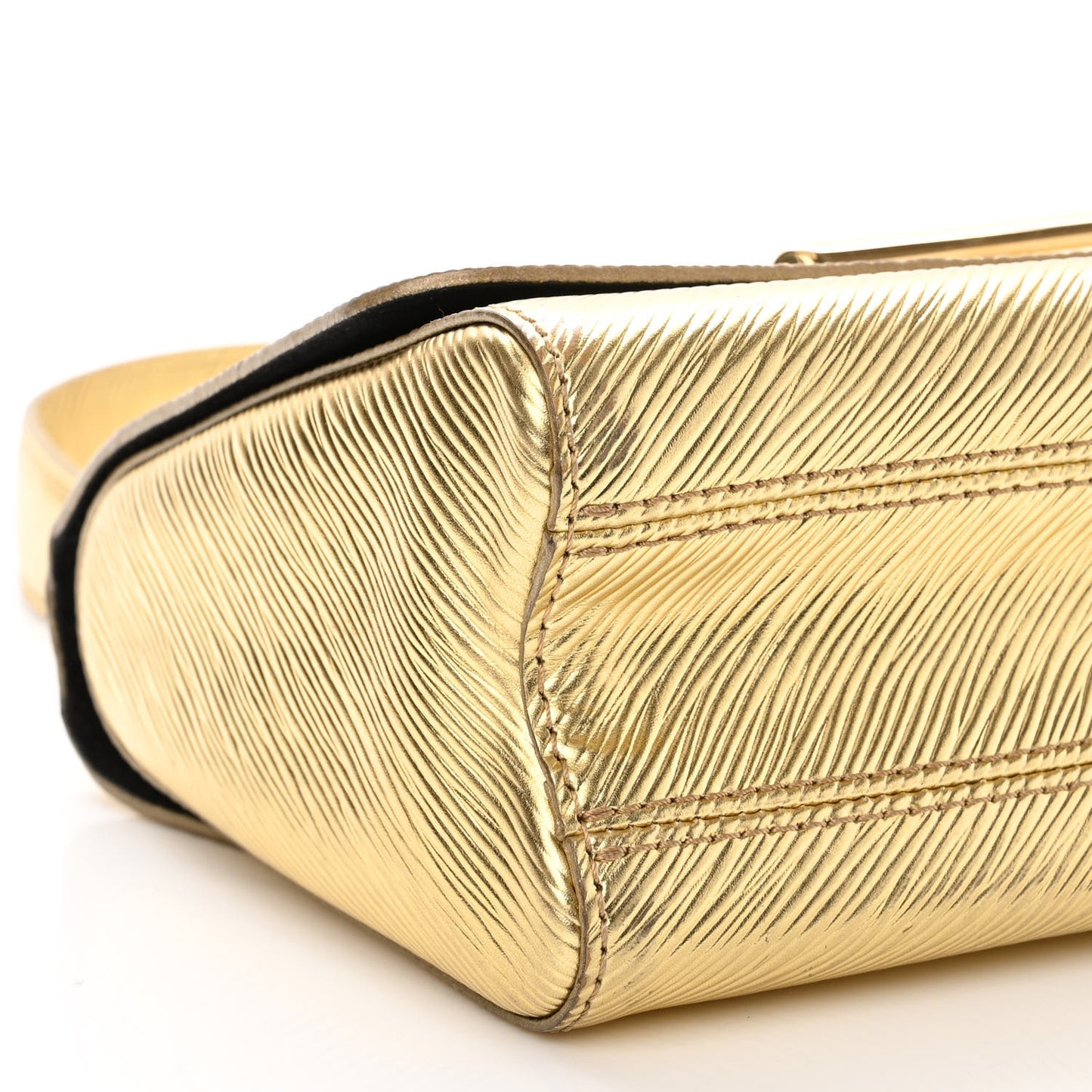 Epi Twist Shoulder Bag Mini Gold