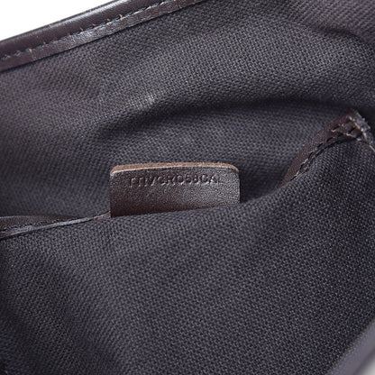 Burberry Haymarket Check Small Onslow Tote Chocolate 8 of 20