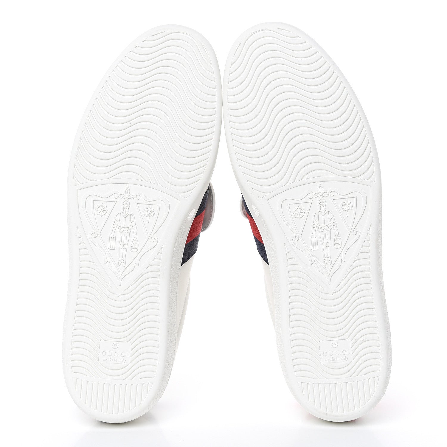 Gucci Calfskin Ayers Web UFO Dragon Embroidered Mens Ace Sneakers 11 White 5 of 9