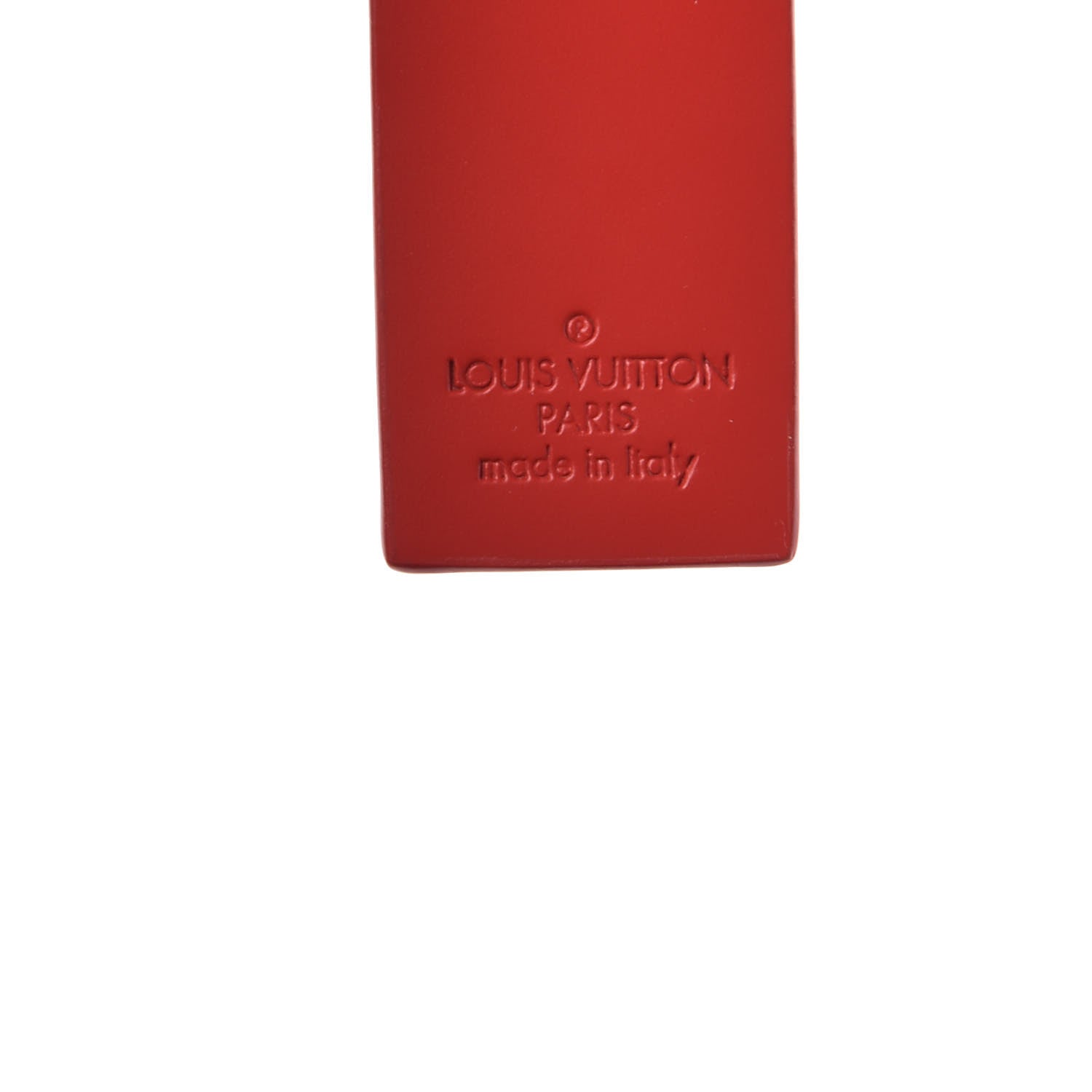 Louis Vuitton X SUPREME Epi Key Chain Bag Charm Red 3 of 4