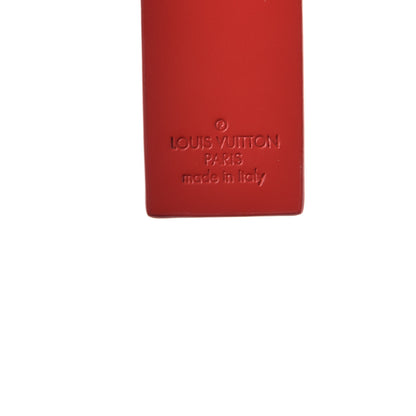 Louis Vuitton X SUPREME Epi Key Chain Bag Charm Red 3 of 4