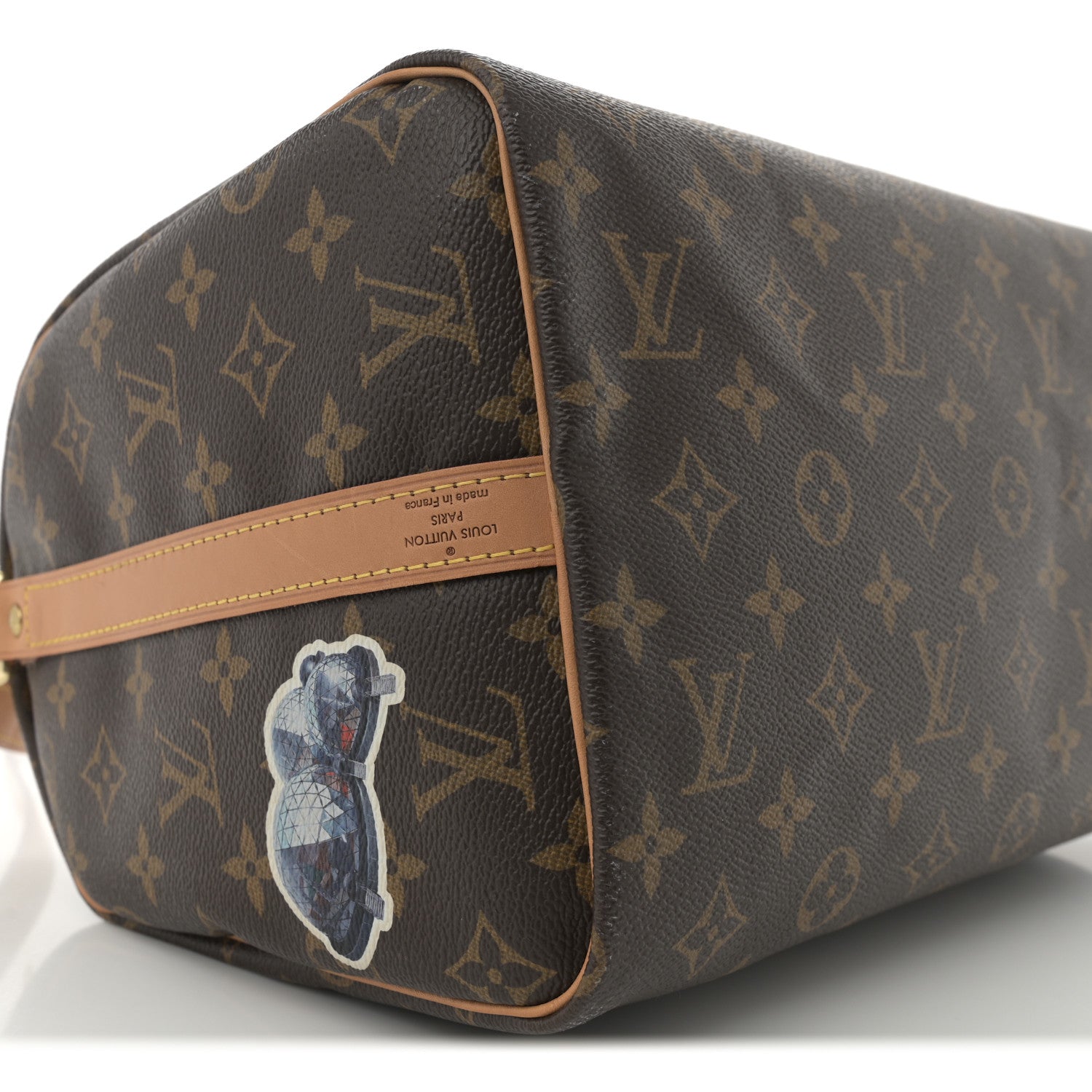 Louis Vuitton Monogram World Tour Speedy Bandouliere 30 9 of 11