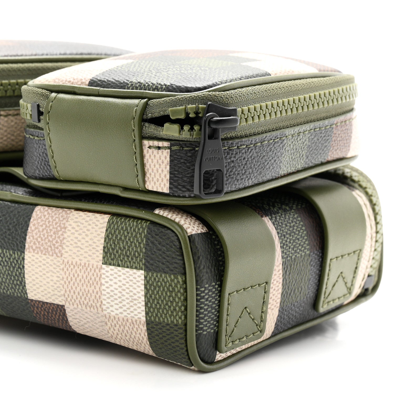 Louis Vuitton Damoflage LV Trail Wearable Wallet Green 9 of 10