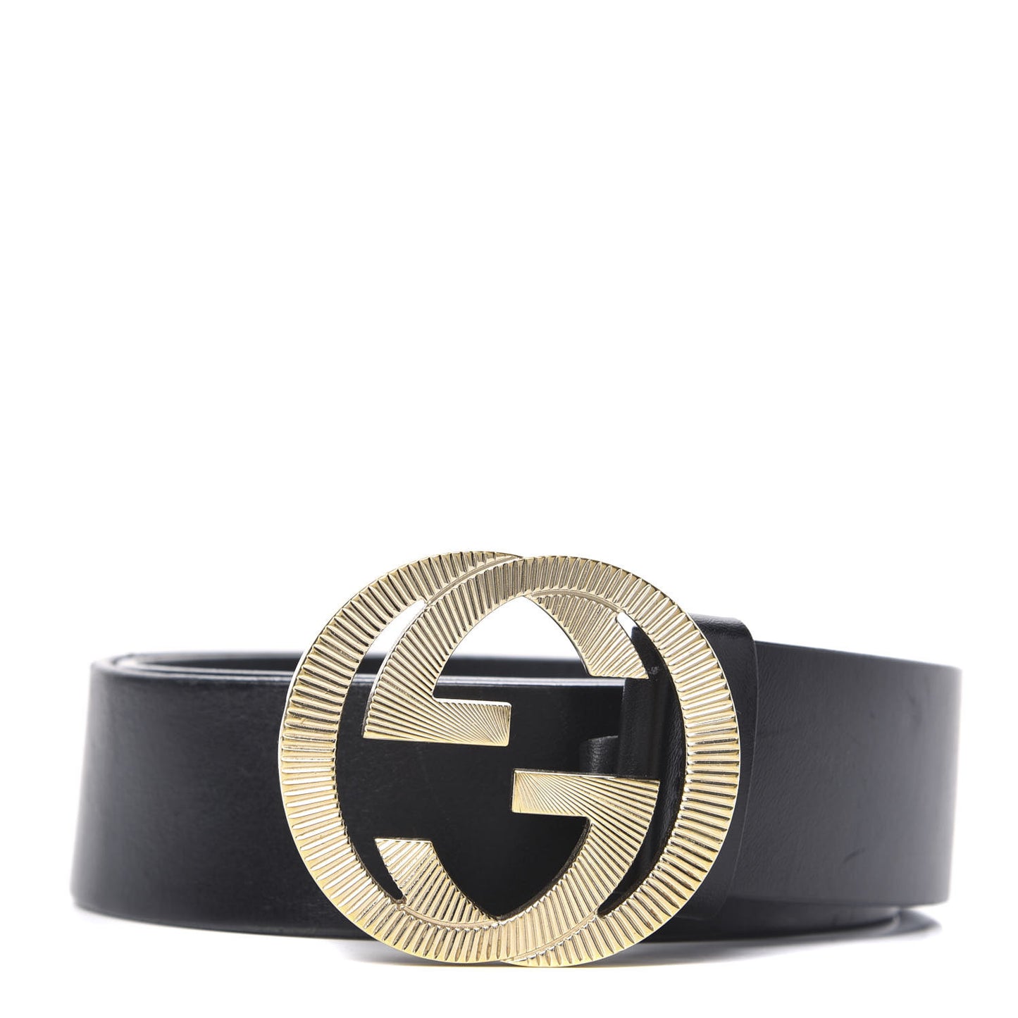 Calfskin Interlocking G Belt 80 32 Black