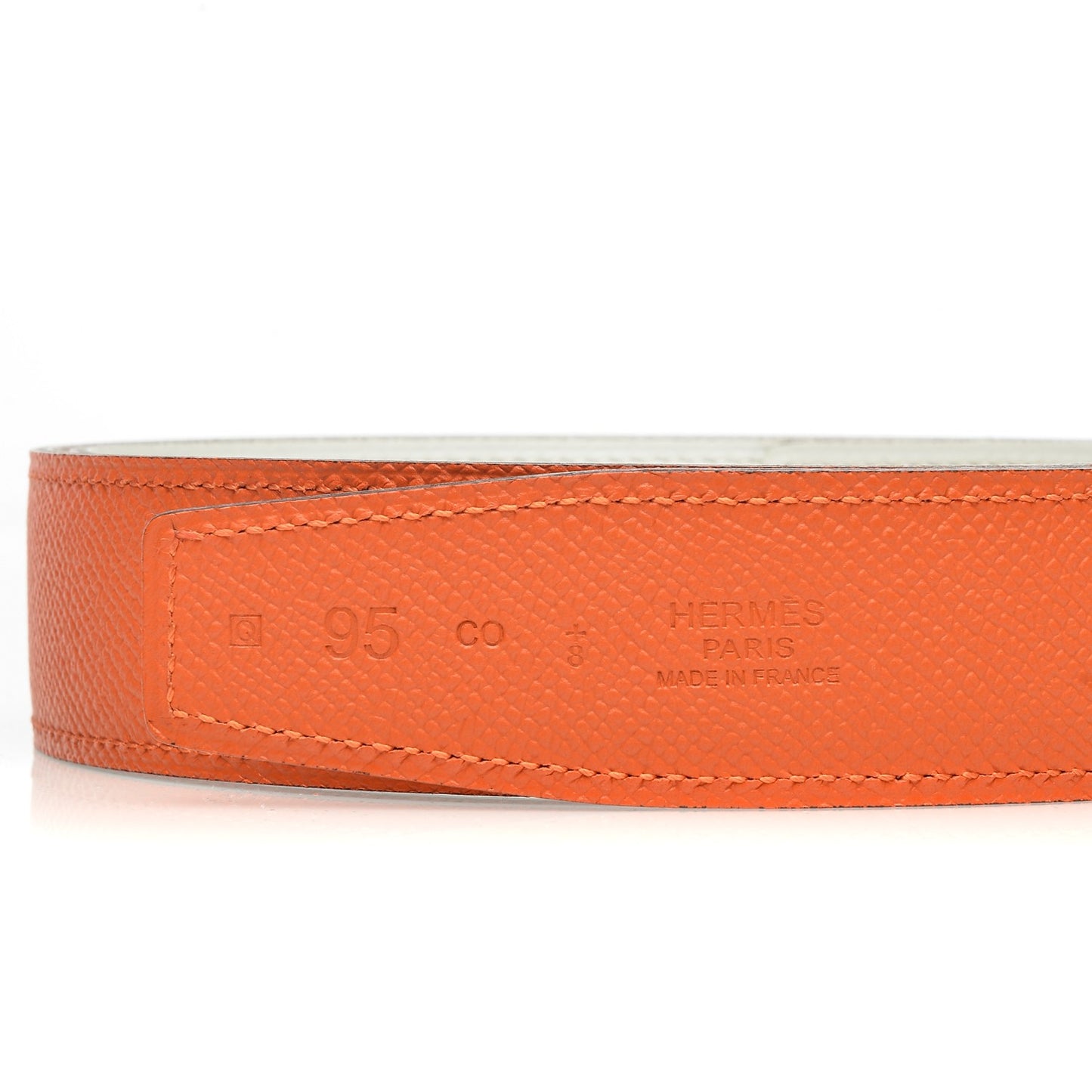 Swift Epsom 32mm H Belt 95 Feu White
