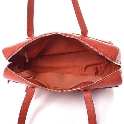 Chanel Caviar Zip Top Tote Red 5 of 24