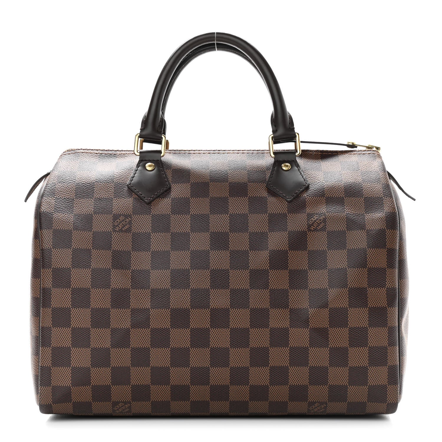 Louis Vuitton Damier Ebene Speedy 30 1 of 12