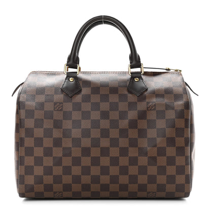 Louis Vuitton Damier Ebene Speedy 30 1 of 12