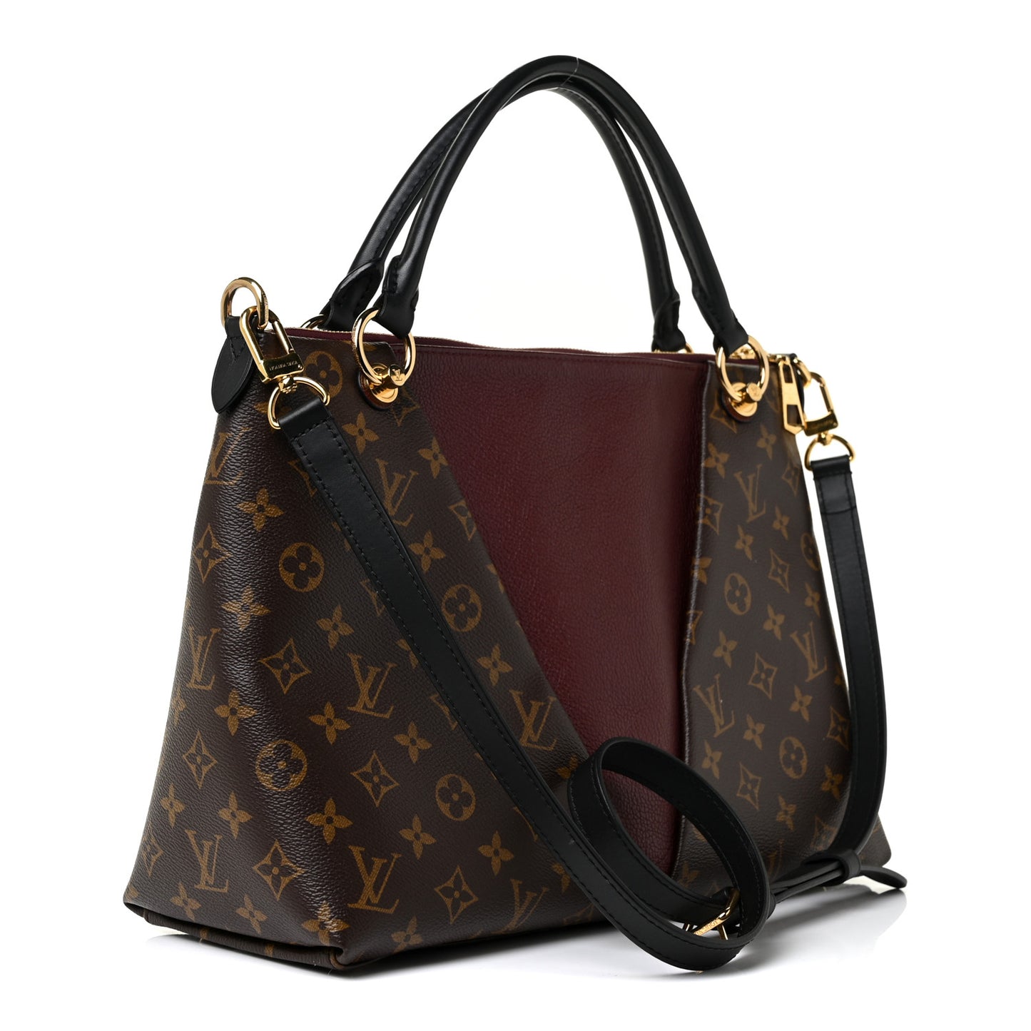 Monogram V Tote MM Bordeaux