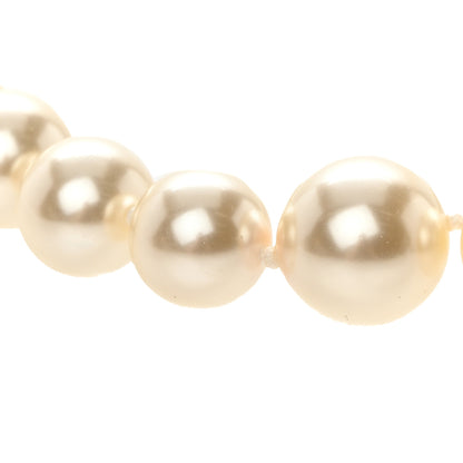Chanel Pearl CC 100th Anniversary Necklace Light Gold 6 of 7