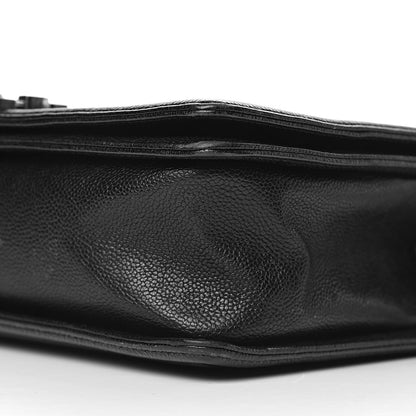 Chanel Caviar Quilted New Medium Boy Flap Black 11 of 13