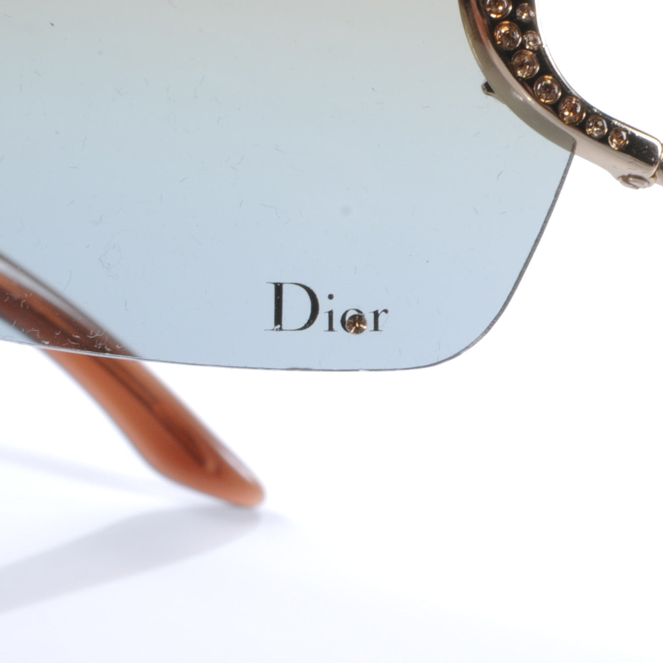 CHRISTIAN DIOR Crystal Diorly 1 Sunglasses