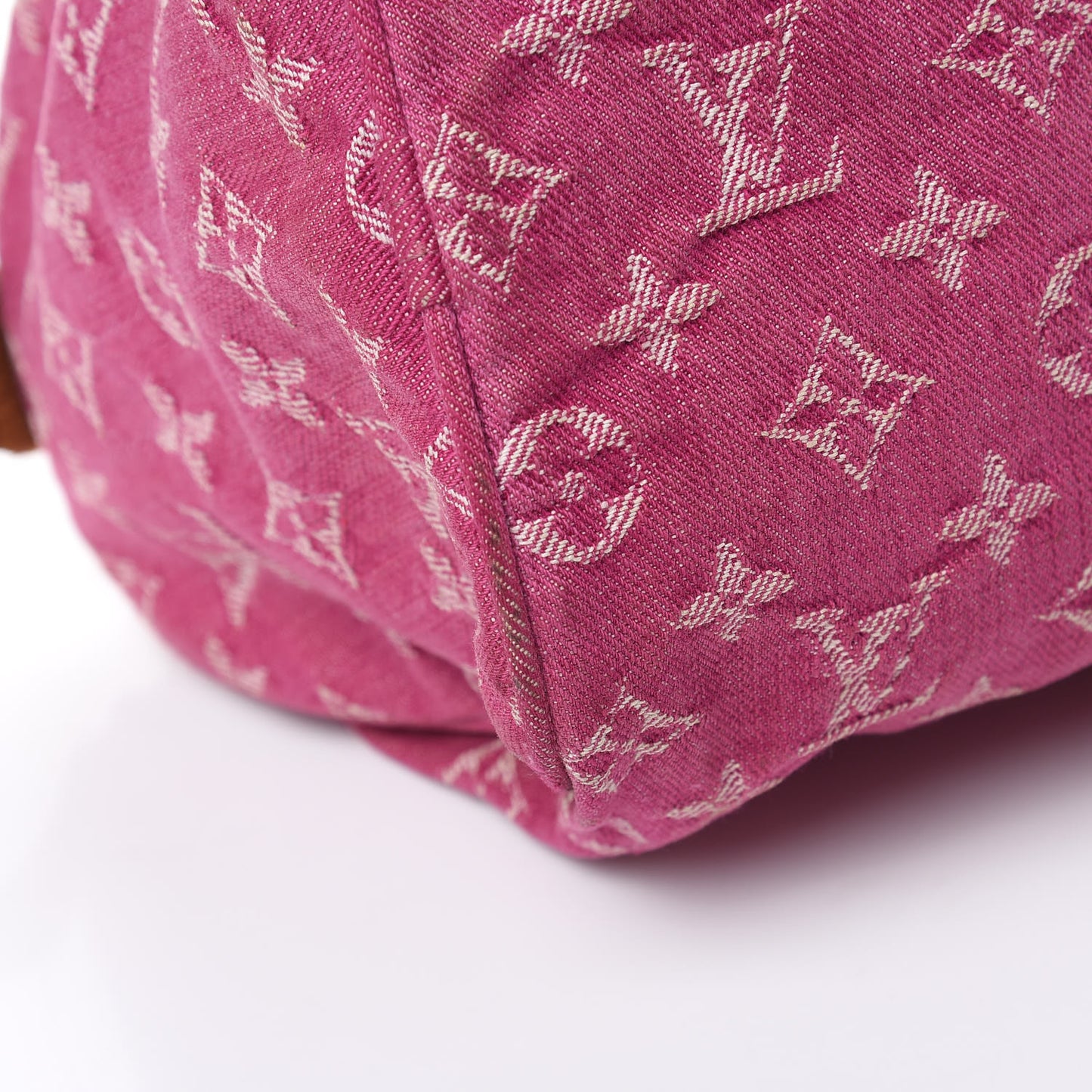 Monogram Denim Neo Speedy Fuchsia