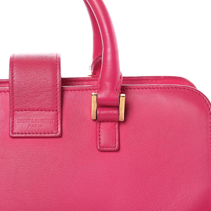 Saint Laurent Calfskin Monogram Baby Cabas Fuchsia 16 of 17