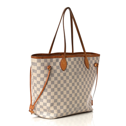 Louis Vuitton Damier Azur Neverfull MM 3 of 23