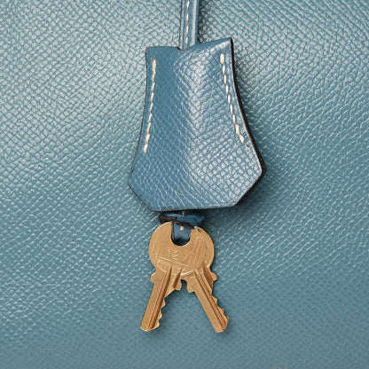 Hermes Epsom Birkin 35 Blue Jean 28 of 43