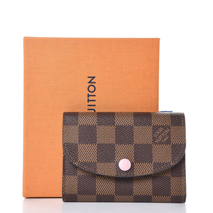 Louis Vuitton Damier Rosalie Coin Purse Rose Ballerine 8 of 8