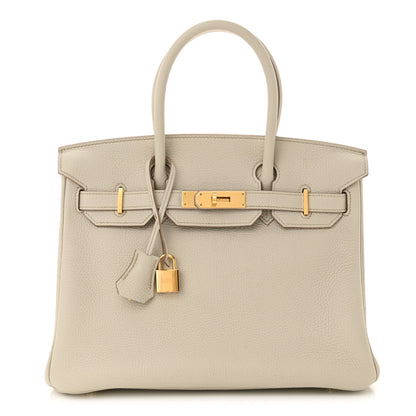 Hermes Togo Birkin 30 Beton 1 of 14