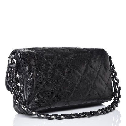 Chanel Glazed Caviar Quilted Modern Chain Flap Black 3 of 7