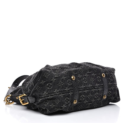 Louis Vuitton Denim Neo Cabby GM Black 3 of 10