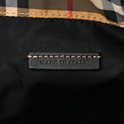 Burberry Nylon Vintage Check Medium Rucksack Backpack Antique Yellow 7 of 10