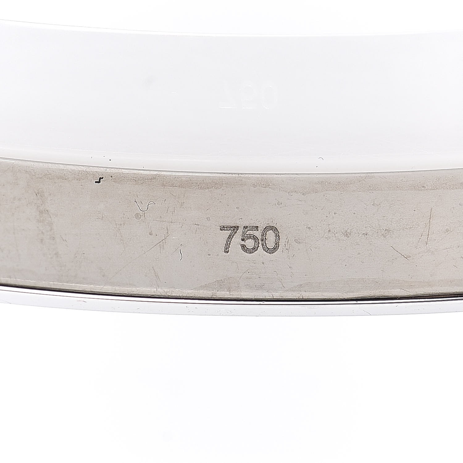 Cartier 18K White Gold LOVE Bracelet 20 5 of 6