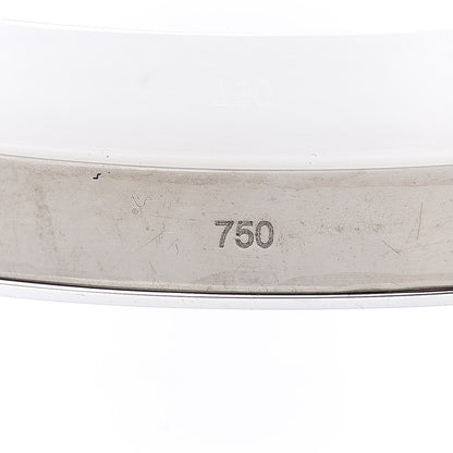 Cartier 18K White Gold LOVE Bracelet 20 5 of 6
