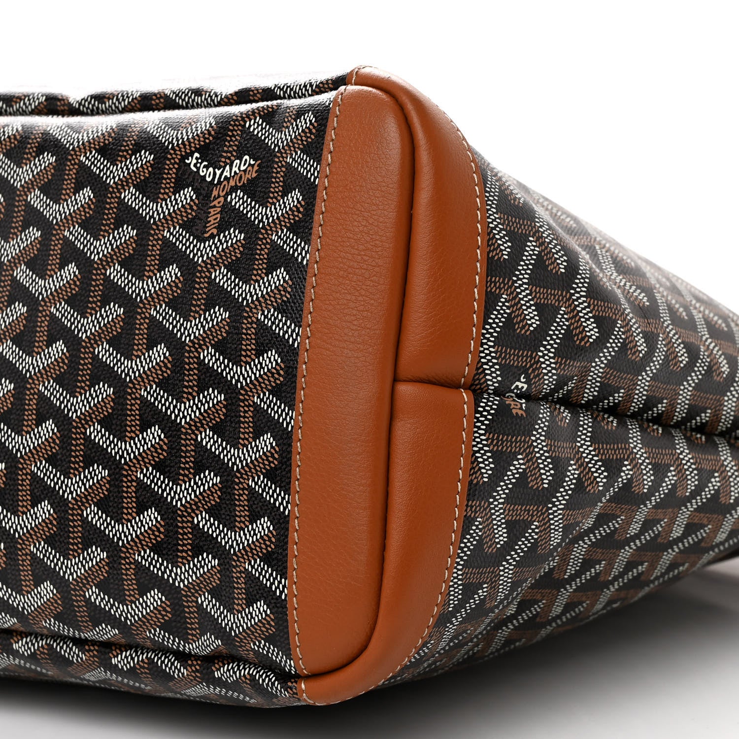 Goyard Goyardine Artois MM Black Gold 10 of 10