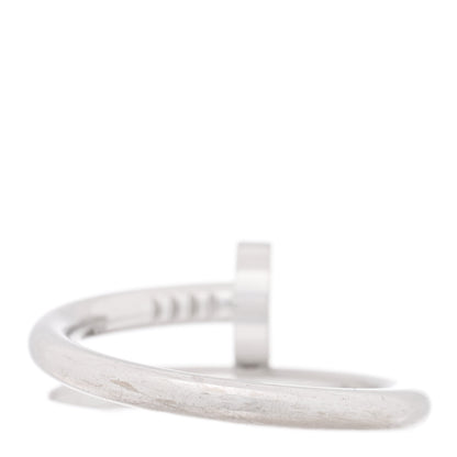 Cartier 18K White Gold Juste Un Clou Ring 57 8 3 of 6
