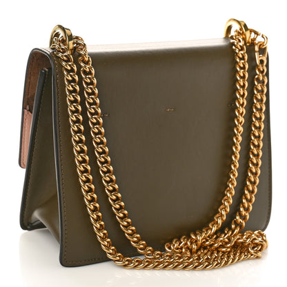 Fendi Vitello Grace Matte Small Kan U Shoulder Bag Wood 2 of 8