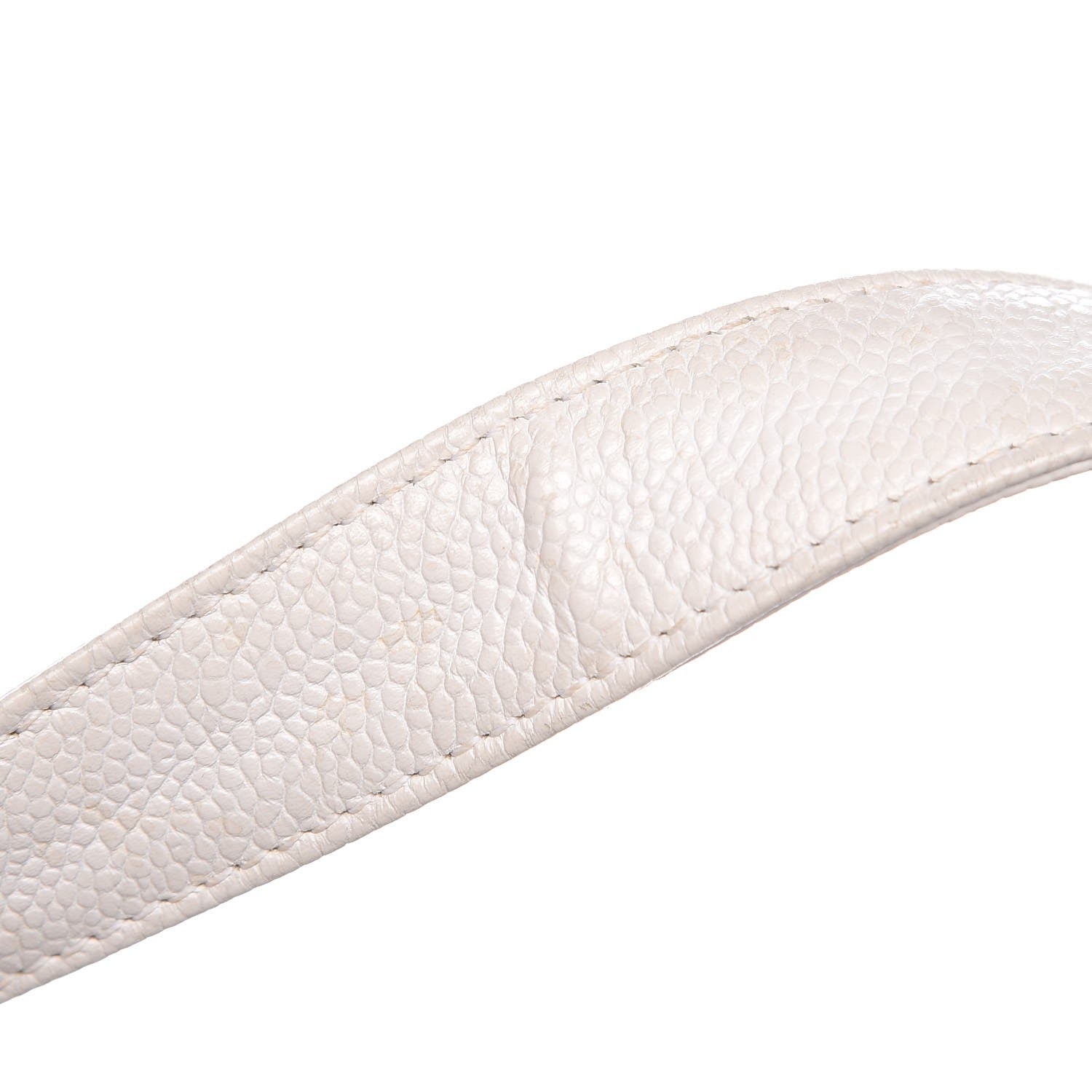 Chanel Caviar CC Flap Tote White 10 of 15