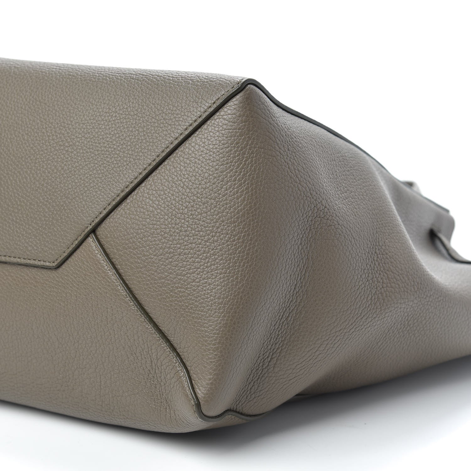 Celine Soft Grained Calfskin Small Belt Cabas Phantom Taupe 9 of 9