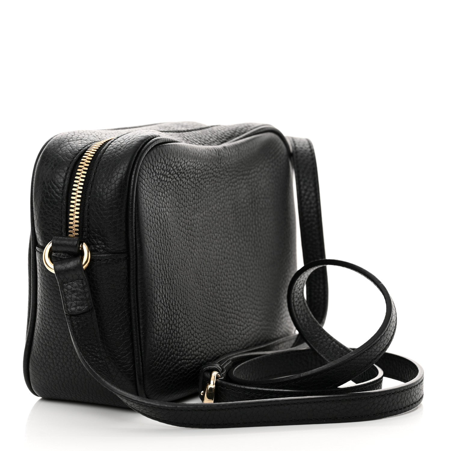 Gucci Pebbled Calfskin Small Soho Disco Bag Black 3 of 15
